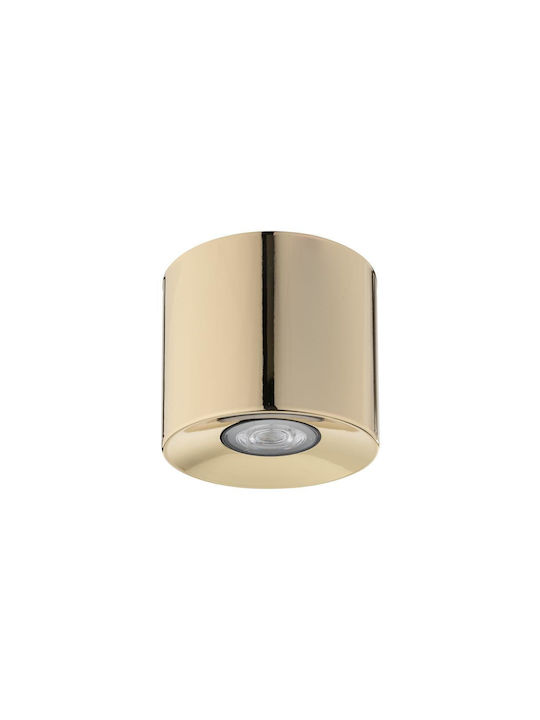 TK Lighting Единично Спот с Цокъл GU10 в Жълт Цвят