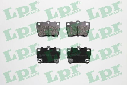 LPR Brakes Bremsbelag für Toyota RAV 4