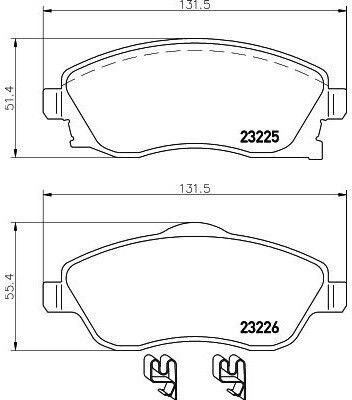 Hella Brake Pad