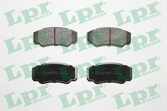 LPR Brakes Σετ Τακάκια για Citroen Jumper Peugeot Boxer