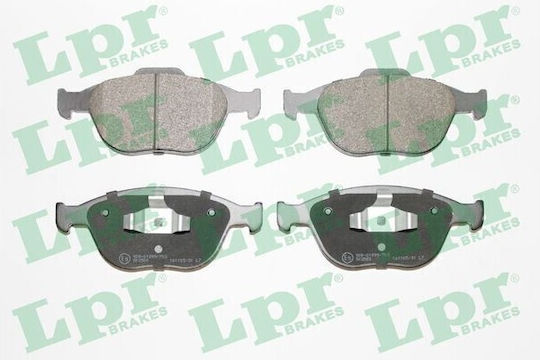 LPR Brakes Спирачна накладка Предни за Ford Fiesta / Focus