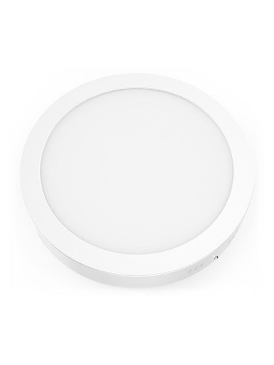 Aca Rund LED Panel 18W mit Natürliches Weiß Licht 4000K