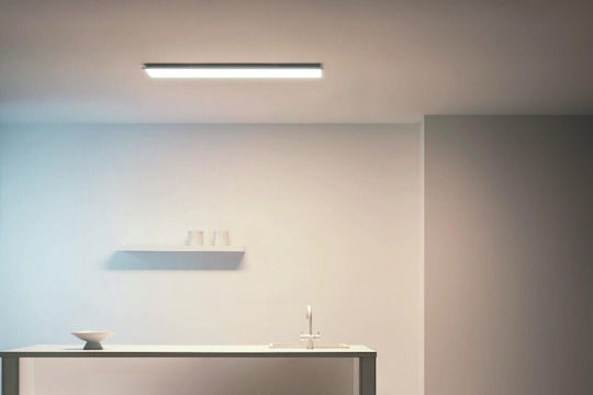WiZ Lumină Paralelogram Panou LED Putere 36W cu Alb Cald Lumini 120x30cm.