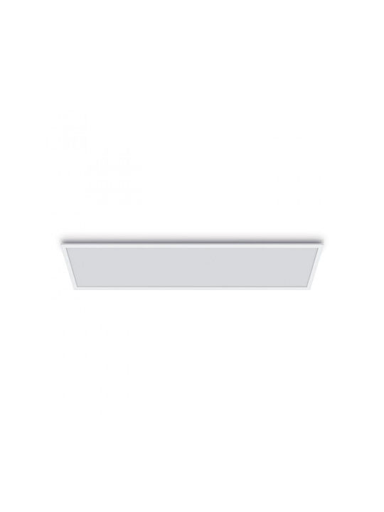 WiZ Φωτιστικό Παραλληλόγραμμο LED Panel 36W με Θερμό Λευκό Φως 120x30εκ.
