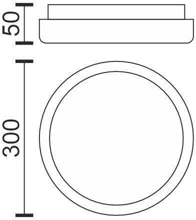 Spot Light LED Panel 24W με Ψυχρό Λευκό Φως 6000K