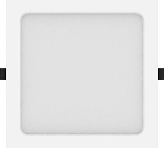 Geyer Platz Vertieft LED Panel 24W mit Natürliches Weiß Licht 4000K