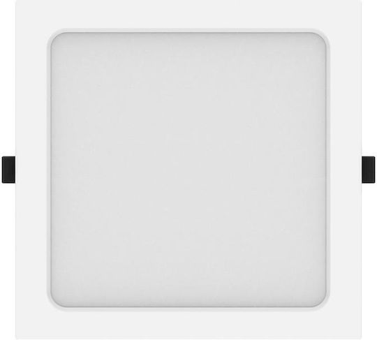 Geyer Platz Vertieft LED Panel 24W mit Natürliches Weiß Licht 4000K