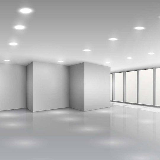 V-TAC Στρογγυλό Χωνευτό LED Panel 20W με Ψυχρό Λευκό Φως 6400K 17εκ.