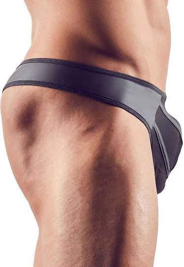 Svenjoyment Underwear Ανδρικό Sexy String Μαύρο