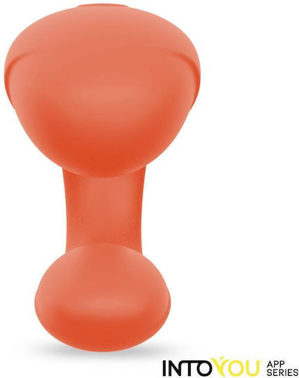Mini Vibrator für Paare mit Fernbedienung 7cm Orange