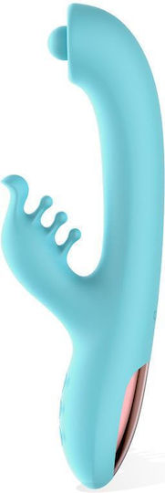 Action Vibrator Rabbit 22cm Light Blue