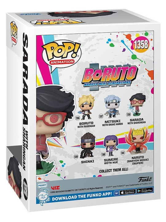 Funko Pop! Animație: Sarada with Sharingan