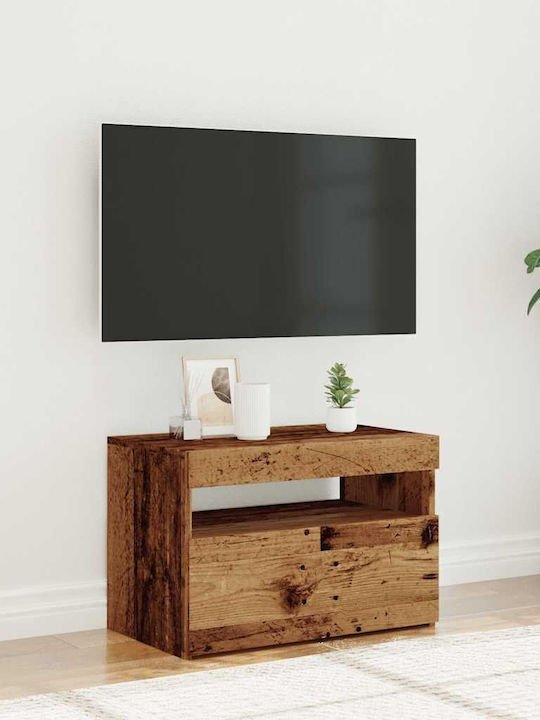 TV-Ständer mit LED-Beleuchtung Braune M60xT35xH40cm