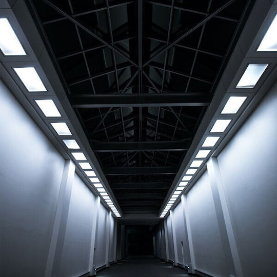 Eurolamp Parallelogramm Vertieft LED Panel 45W mit Warmes Weiß Licht 3000K
