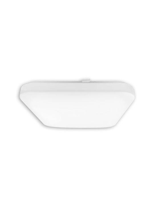 Adeleq Square LED Panel 18W with Natural White Light 4000K 22.5x22.5cm
