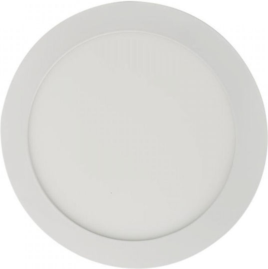 Geyer Rund Vertieft LED Panel 18W mit Kaltweiß Licht 6500K