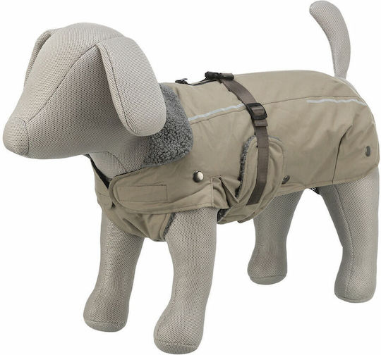 Trixie Rouen Beige Dog Coat with 48cm Back Length