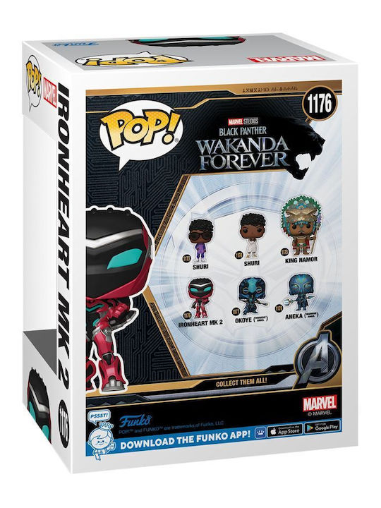 Funko Pop! Marvel: Schwarzer Panther - Ironheart MK 2 1176 Wackelkopf