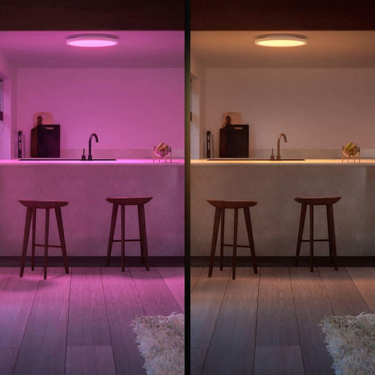 Philips Surimu Στρογγυλό Εξωτερικό LED Panel 40W με Ρυθμιζόμενο Λευκό Φως