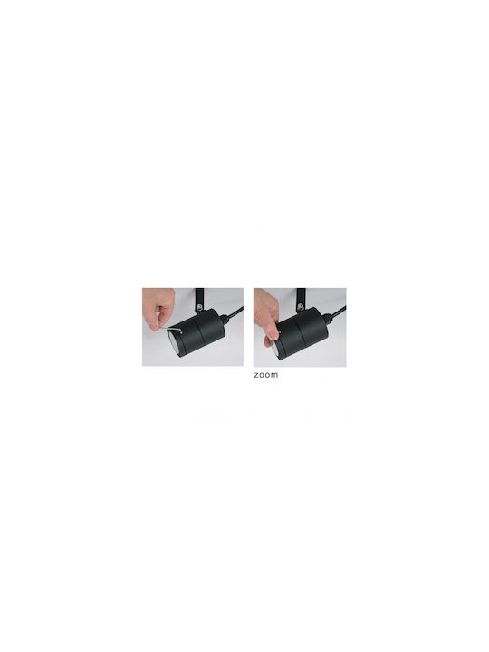 Gekas Single LED Warm White Spot in White Color