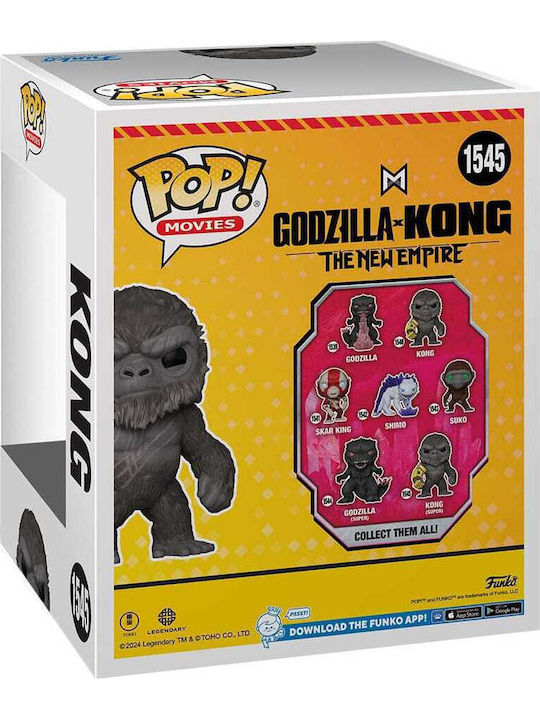 Funko Поп! Филми: Годзила срещу Конг - Kong 1545 Голям размер (15см)