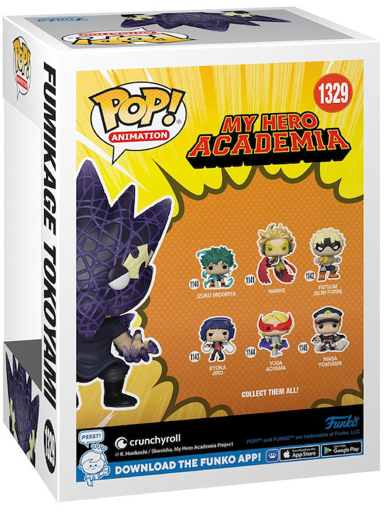 Funko Pop! Animation: My Hero Academia - Fumikage Tokoyami 1329 Special Edition