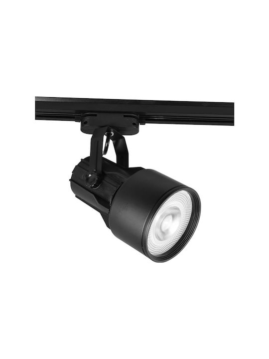 Vivalux Single Spot with Socket E27 in Black Color