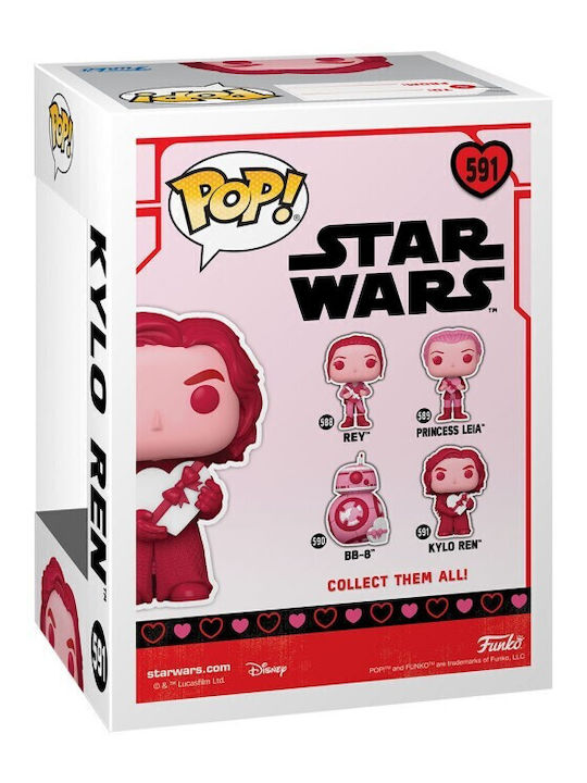Funko Поп! Филми: Disney - Valentines S3 Kylo Ren 591 Люлееща се глава