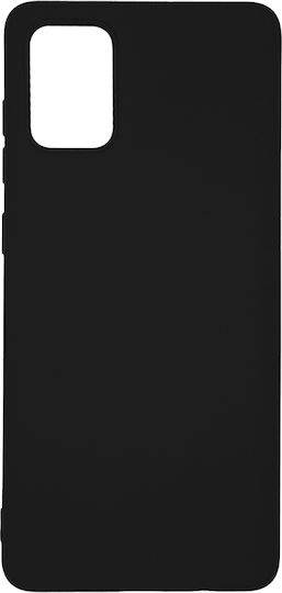 Sonique My Colors Back Cover Σιλικόνης Μαύρο (Galaxy A71)