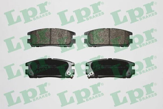 LPR Brakes Bremsbelag für Isuzu D-Max / Truppenmitglied Opel Grenze / Monterey