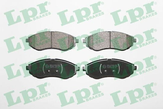 LPR Brakes Σετ Τακάκια Εμπρός για Chevrolet Aveo Daewoo Kalos