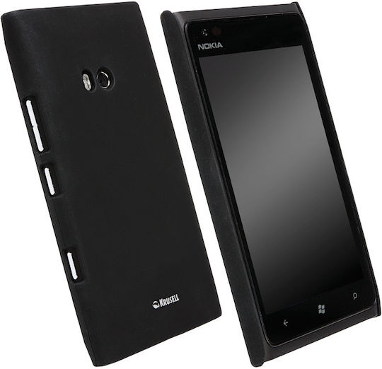 Krusell ColorCover Back Cover Πλαστικό Μαύρο (Lumia 900)