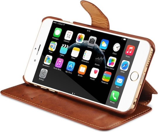 Xoomz XIP 6015 Brieftasche Synthetisches Leder Schwarz (iPhone 6/6s Plus)