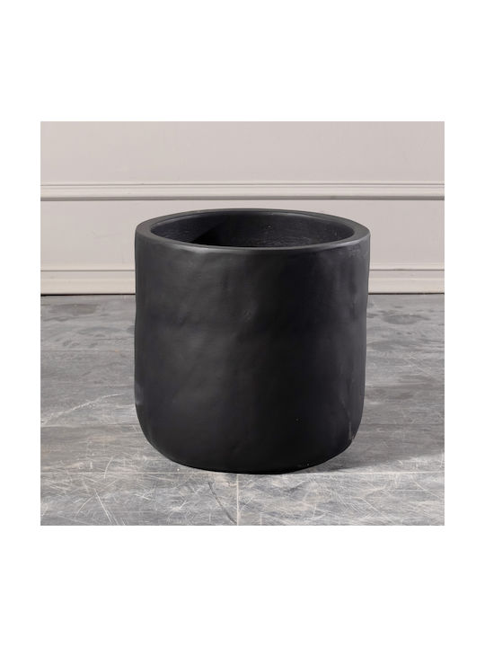 Supergreens Flower Pot Hanging 38x38cm in Black Color C-4470-8