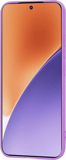 Techsuit Softflex Back Cover Silicone Purple (Xiaomi 15)