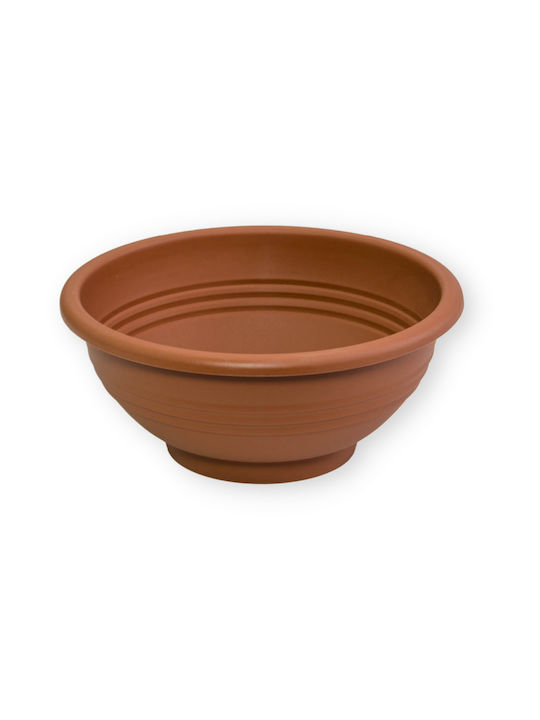 Viosarp Ciotola Blumentopf Runder Topf Kunststoff Braun Viosarp Ciotola Blumentopf Runder Topf Kunststoff Braun