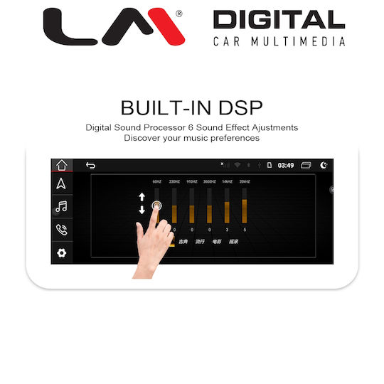 LM Digital Sistem Audio Auto pentru Audi Q2 Q2 2017 (Bluetooth/USB/WiFi/GPS/Apple-Carplay/Android-Auto)