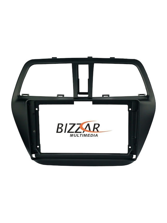 Clarion Auto-Audiosystem für Suzuki SX4 S-Cross 2014-2021 (Bluetooth/USB/AUX/WiFi/GPS/Apple-Carplay/Android-Auto) mit Touchscreen 9"