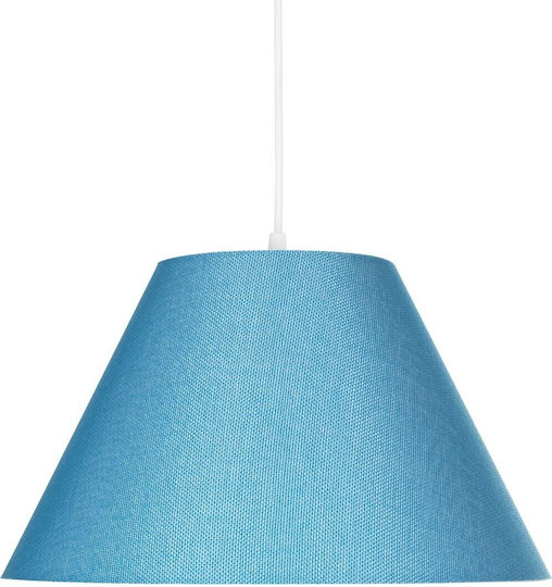 GloboStar Rift Pendant Light Blue with Socket E27 35x35x93cm