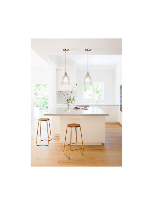 Alphab2b Pendant Light Bronze with Socket E27 15cm