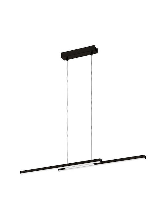 Eglo Fraioli Z Lustră Negru Calea ferată 105.5cm.