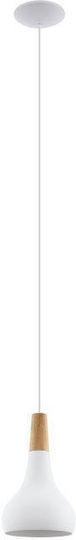 Eglo 901177-Hängeleuchte Sabinar 1xE27 60W 230V D.18cm Weiß-FSC Zertifiziert Eglo 901177-Hängeleuchte Sabinar 1xE27 60W 230V D.18cm Weiß-FSC Zertifiziert