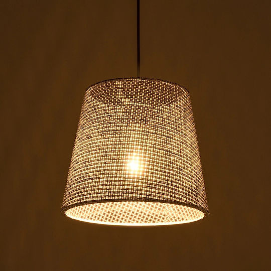 GloboStar Coney Lustră Gri cu Dulie E27 26x26x93cm.