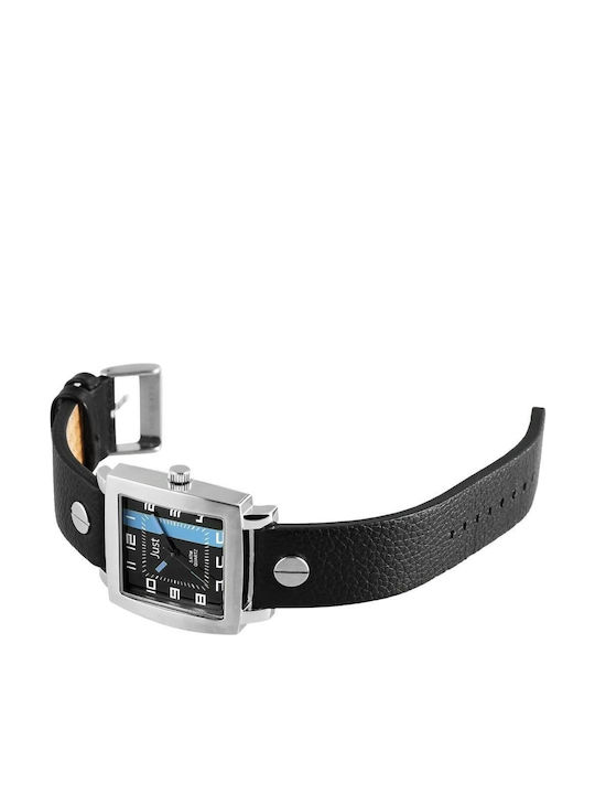 Just Watch Uhr Batterie mit Lederarmband