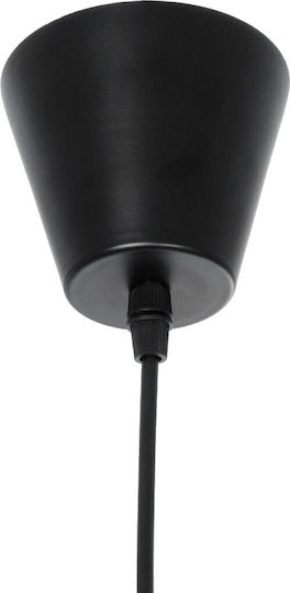 GloboStar Widow Κρεμαστό Φωτιστικό Μαύρο Πλέγμα με Ντουί E27 140x140x34εκ.
