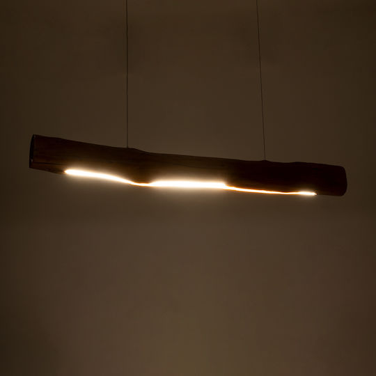 GloboStar Katrina LED Beige Pendant Ceiling Light 100x10x100cm GloboStar Katrina LED Beige Pendant Ceiling Light 100x10x100cm