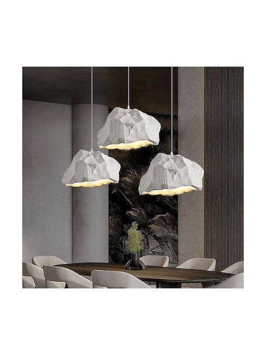 Atman Κρεμαστό Φωτιστικό Χρυσό LED 52x52x30εκ.