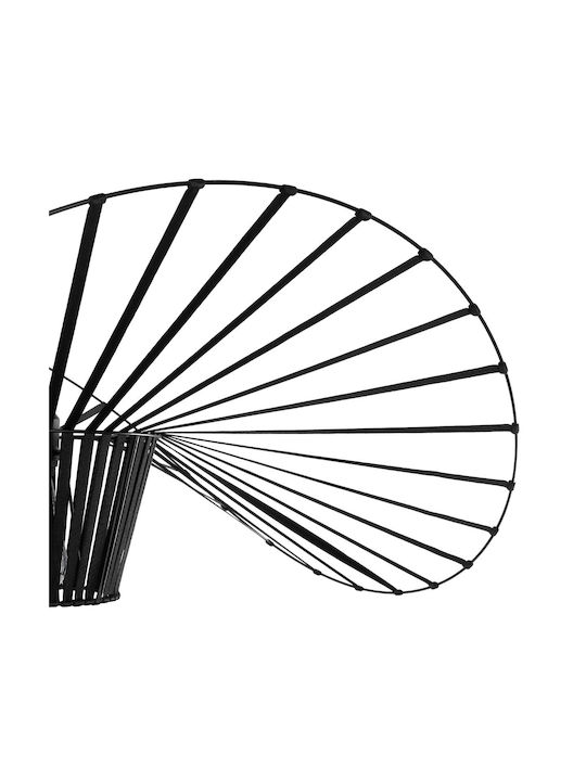 GloboStar Widow Pendant Light Black Grid with Socket E27 80x80x30cm
