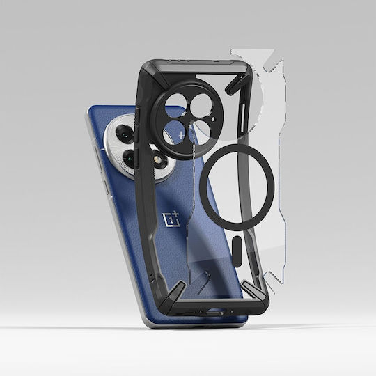 Ringke Fusion X Back Cover Silicone Black (OnePlus 13)