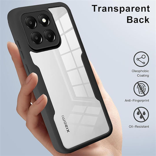 Techsuit ColorVerse 360 Full Cover Silicone Set with Tempered Glass Purple Xiaomi 14